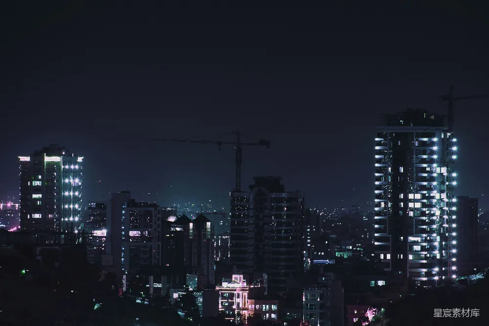 高清摄影  一个城市的夜晚