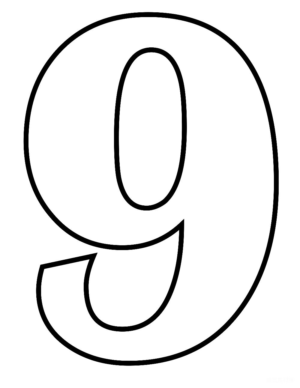 元素素材 数字