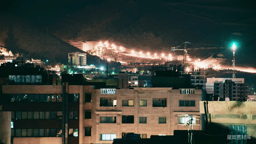 高清摄影  夜晚的建筑物