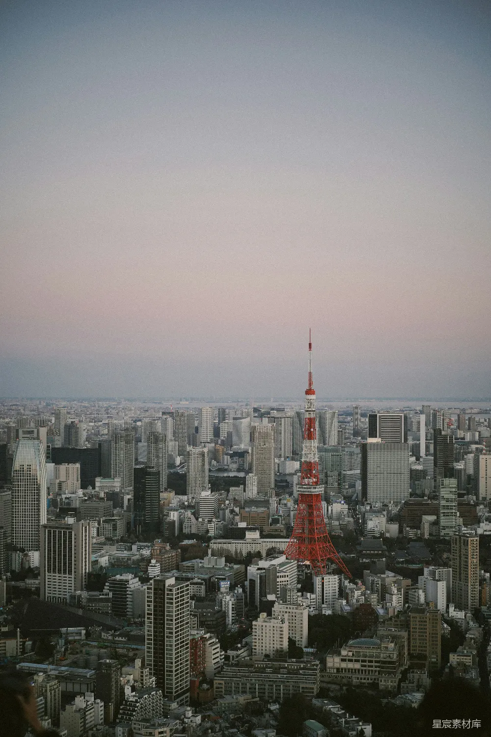 高清摄影  白天城市建筑的空中俯瞰图