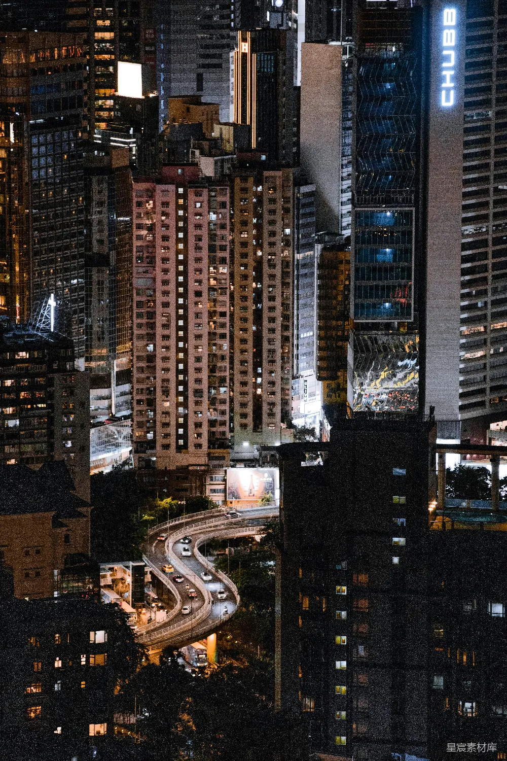 高清摄影  一座高楼林立的城市