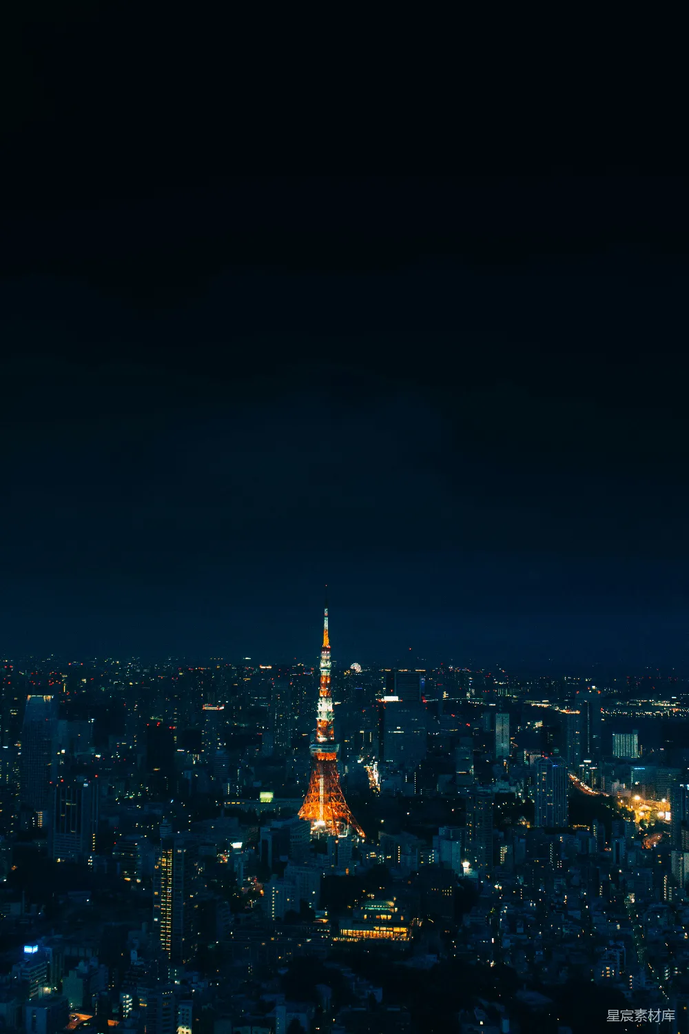 高清摄影 自然 壁纸 城市夜景天际线