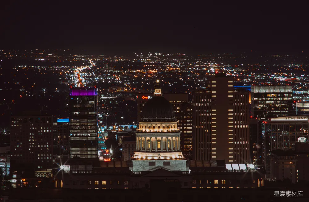 高清摄影  夜晚的城市