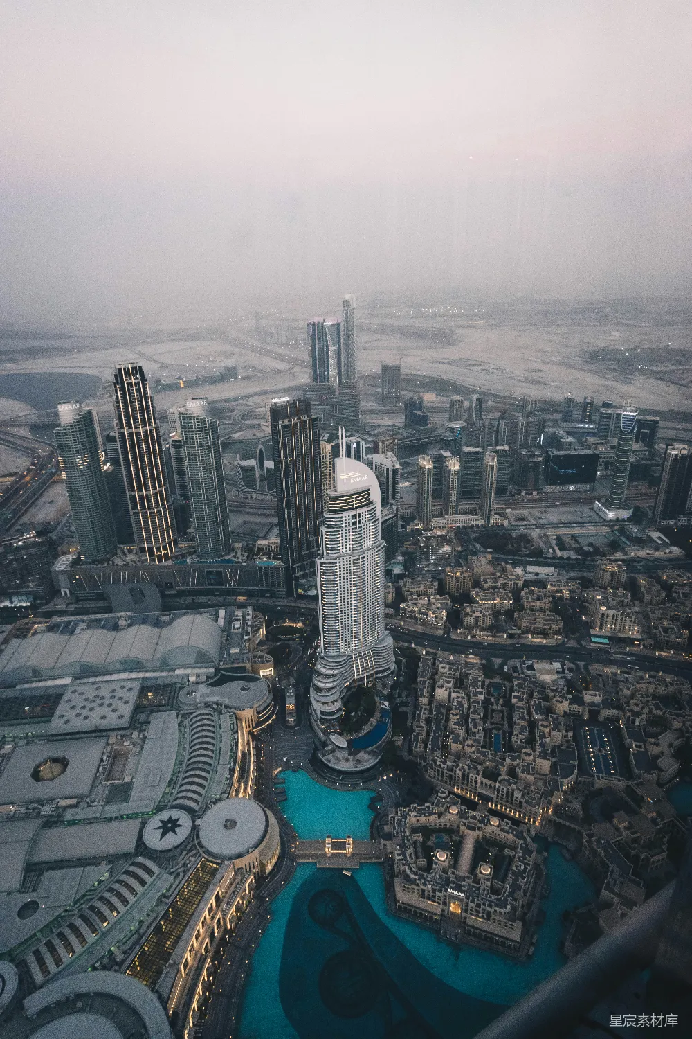 高清摄影 壁纸 一天中午时分的城市俯瞰图
