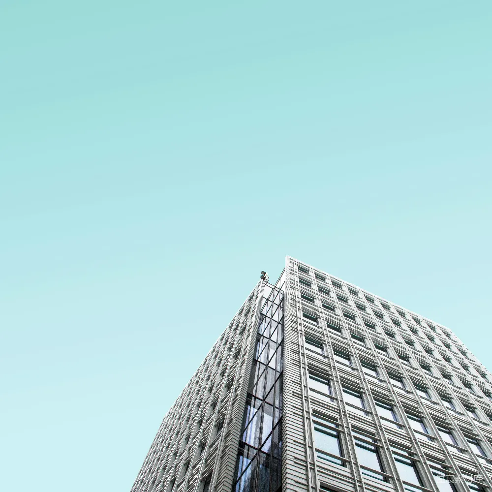 高清摄影  建筑物的低角度视图