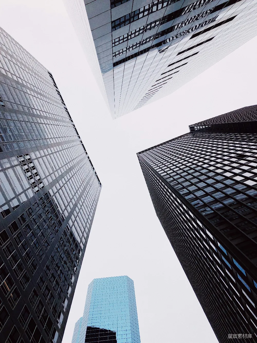 高清摄影  低角度拍摄高楼建筑