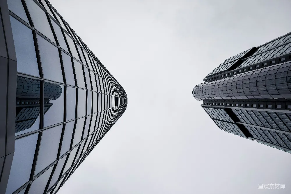 高清摄影  低角度拍摄高层建筑