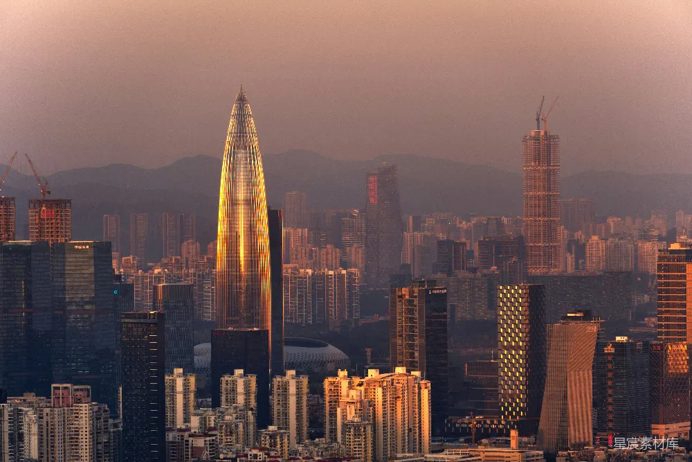 高清摄影  白天的高层建筑