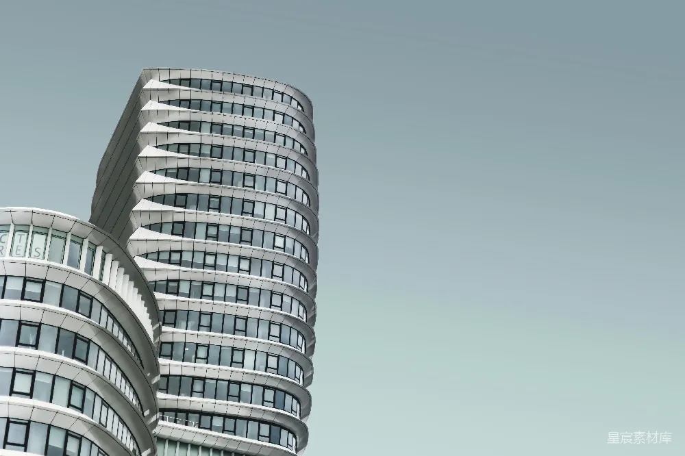 高清摄影  灰色混凝土建筑