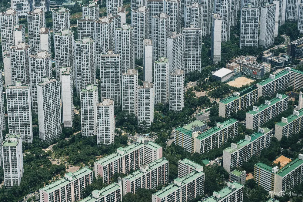 高清摄影  高层建筑航拍摄影