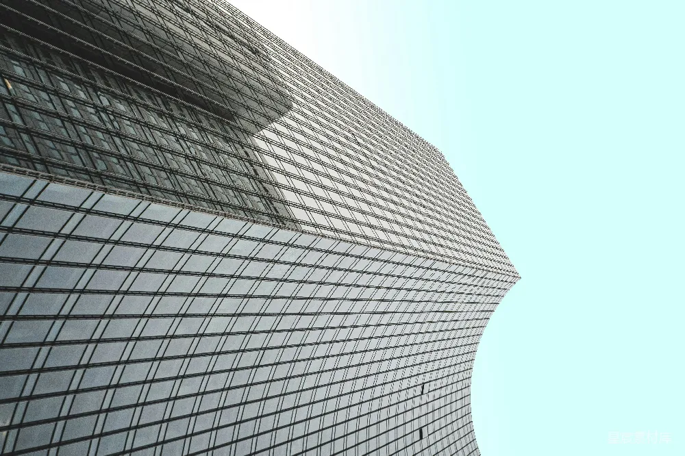 高清摄影  高层建筑的低角度摄影