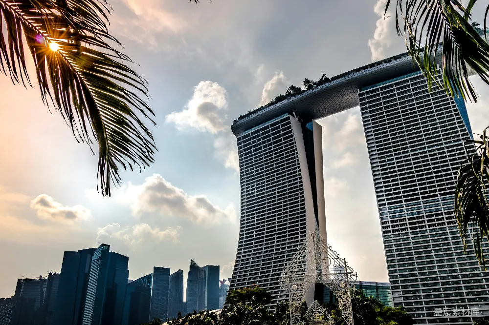 高清摄影  新加坡滨海湾金沙