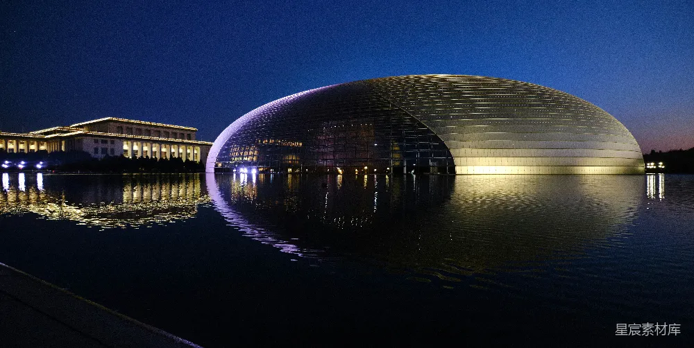 高清摄影  悉尼歌剧院在夜间