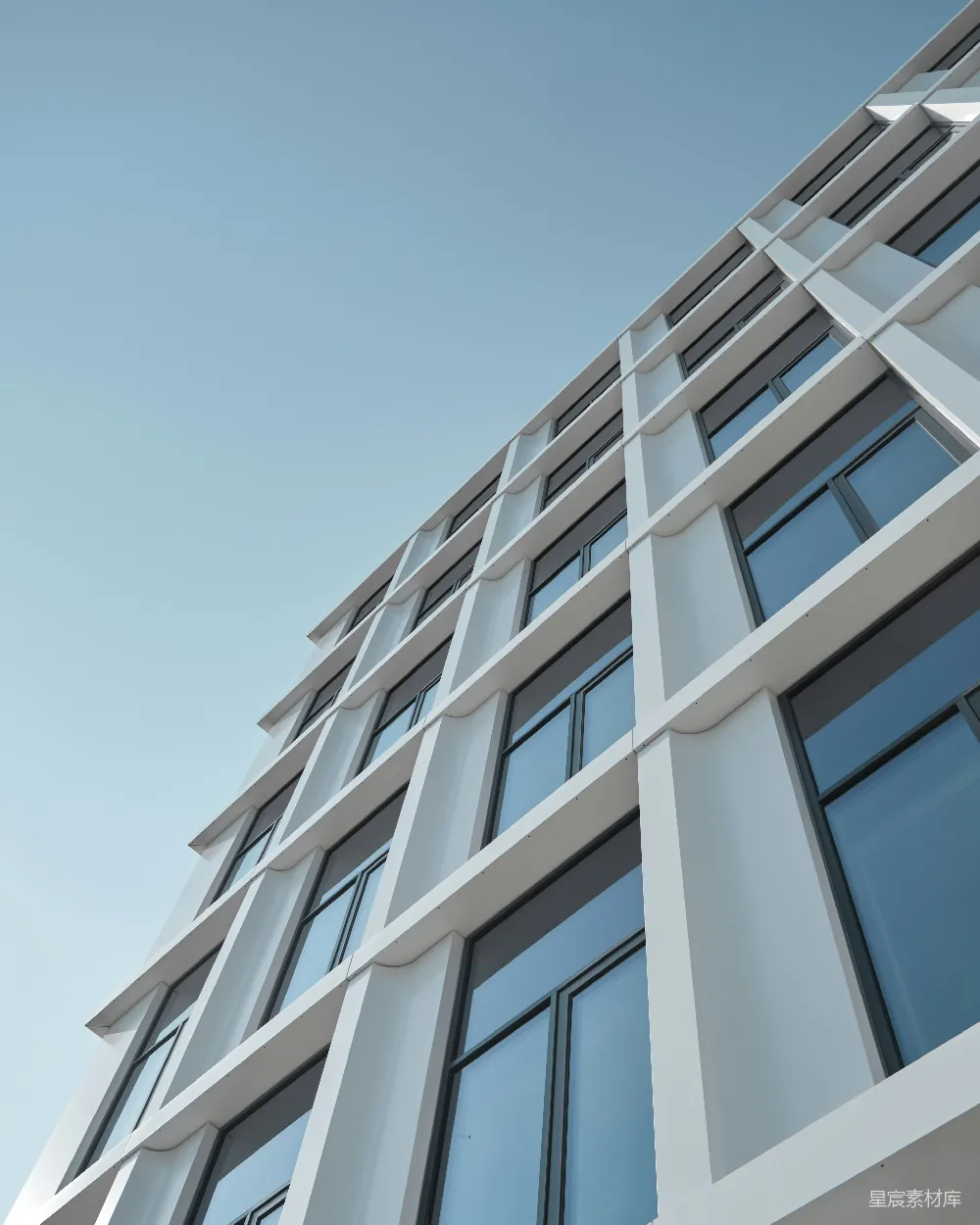 高清摄影  建筑物的低角度视图