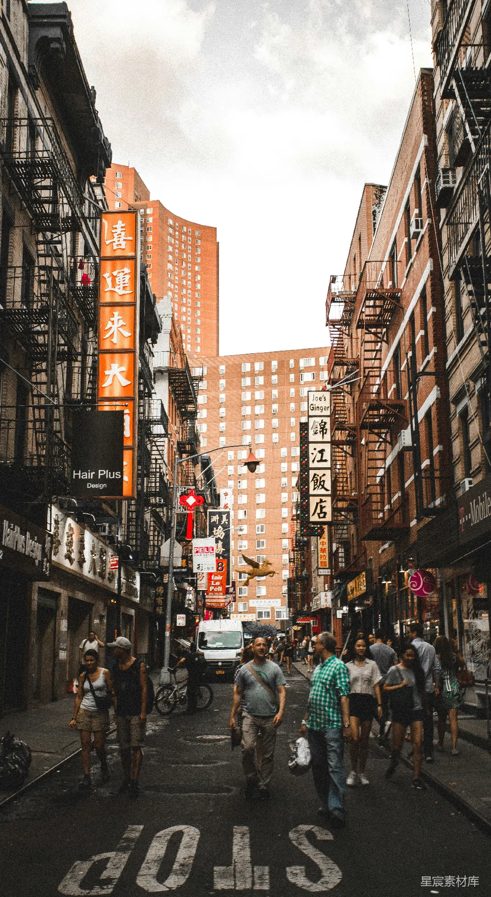 高清摄影 壁纸 街上的行人