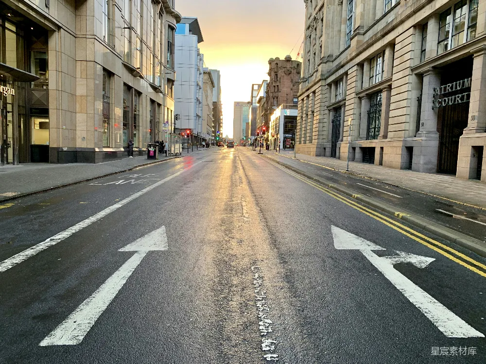 高清摄影  混凝土道路的特写照片