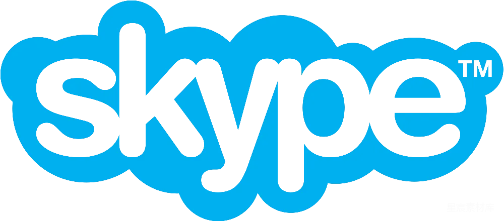元素素材 Skype标志