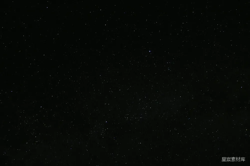 高清摄影  夜晚的黑白星星