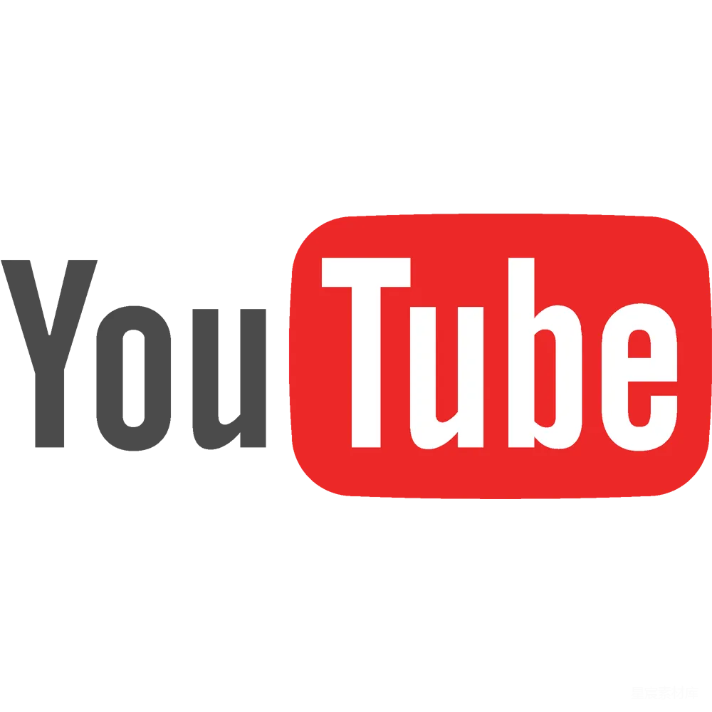 元素素材 YouTube标志
