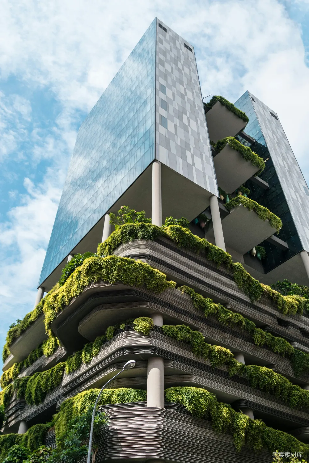 有楼梯的建筑