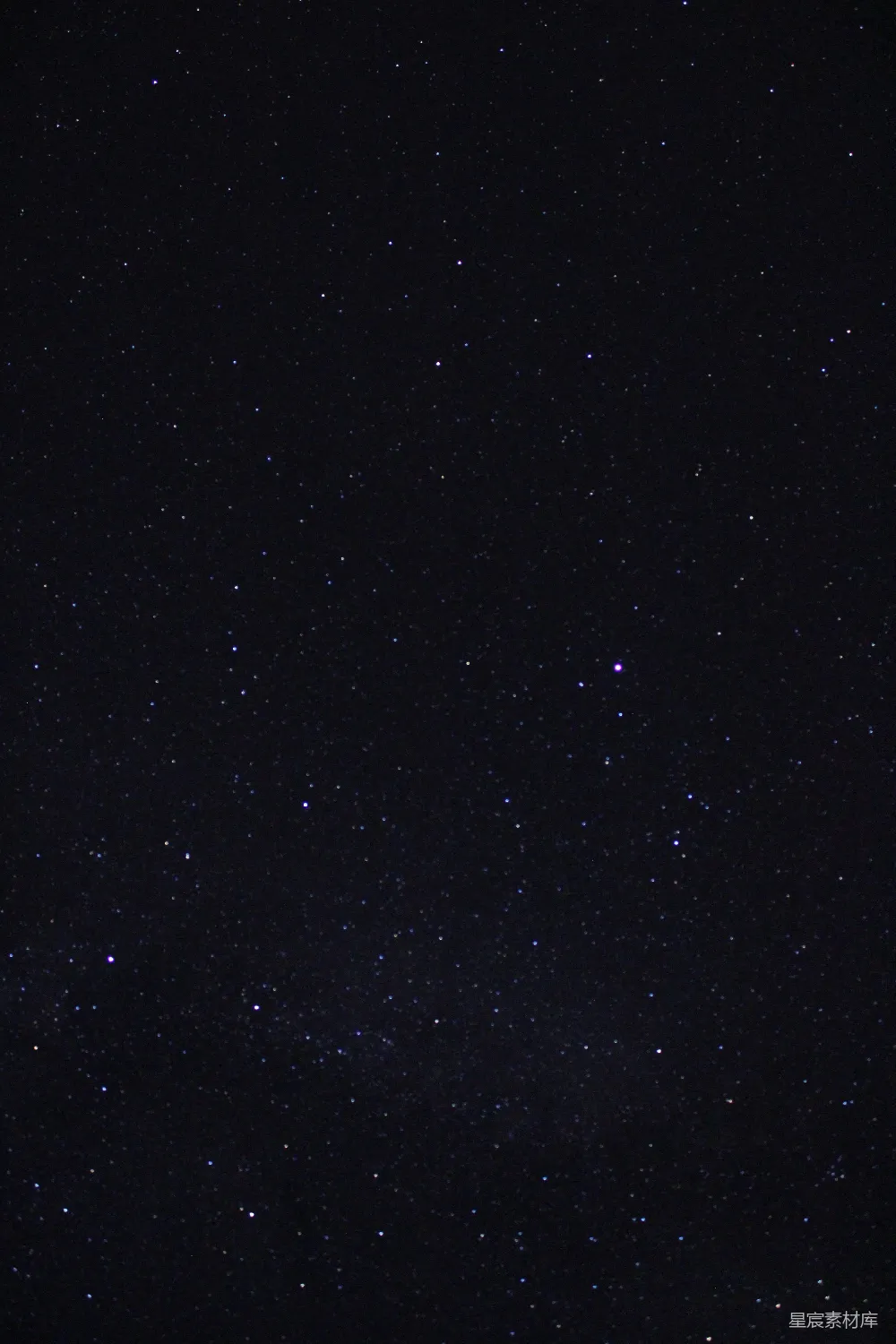 夜空中闪烁的星星