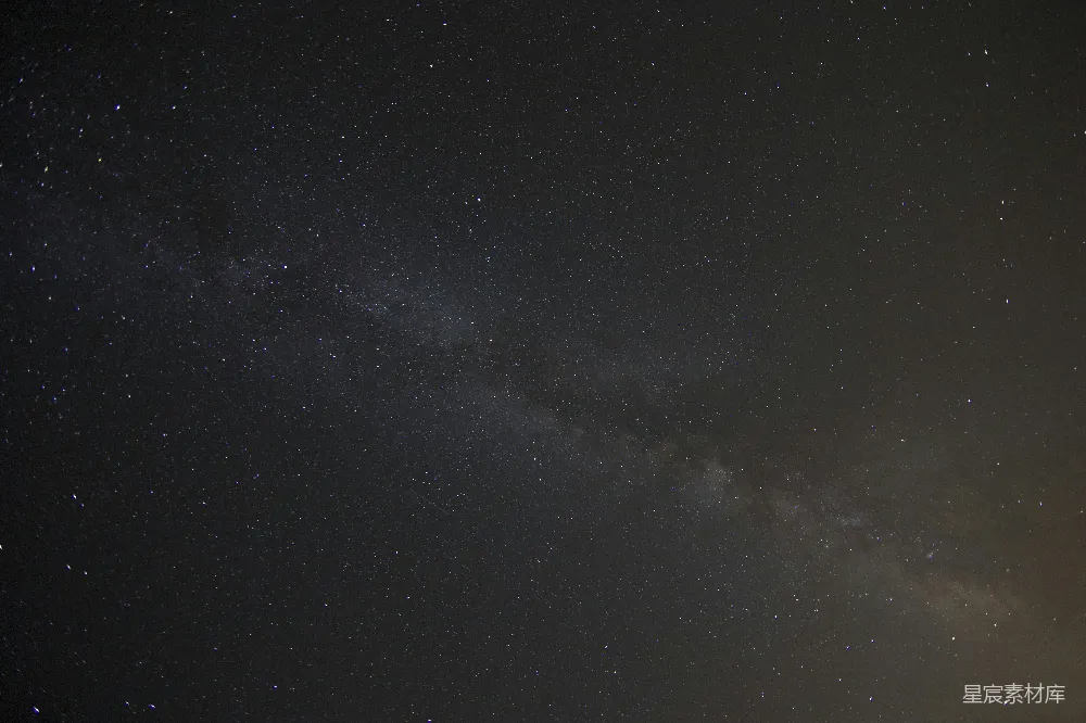 高清摄影  夜空中闪烁的星星