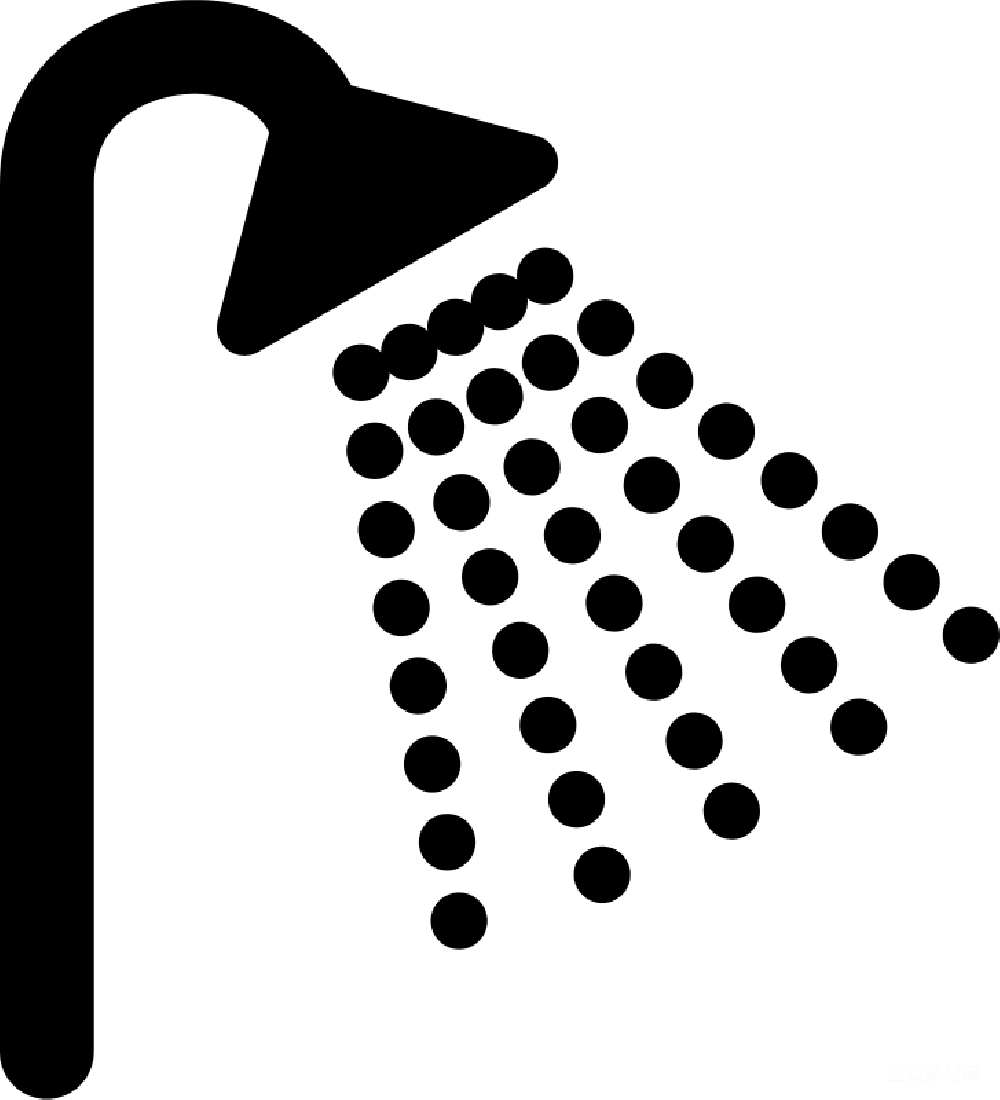 元素素材 淋浴