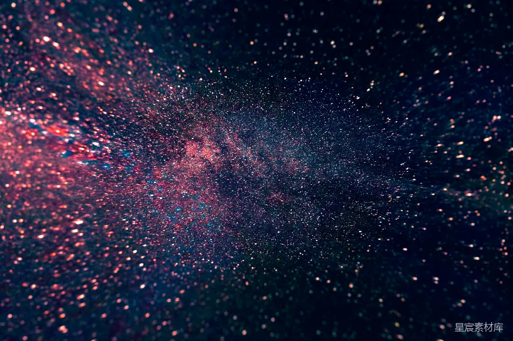 高清摄影  蓝天布满星星