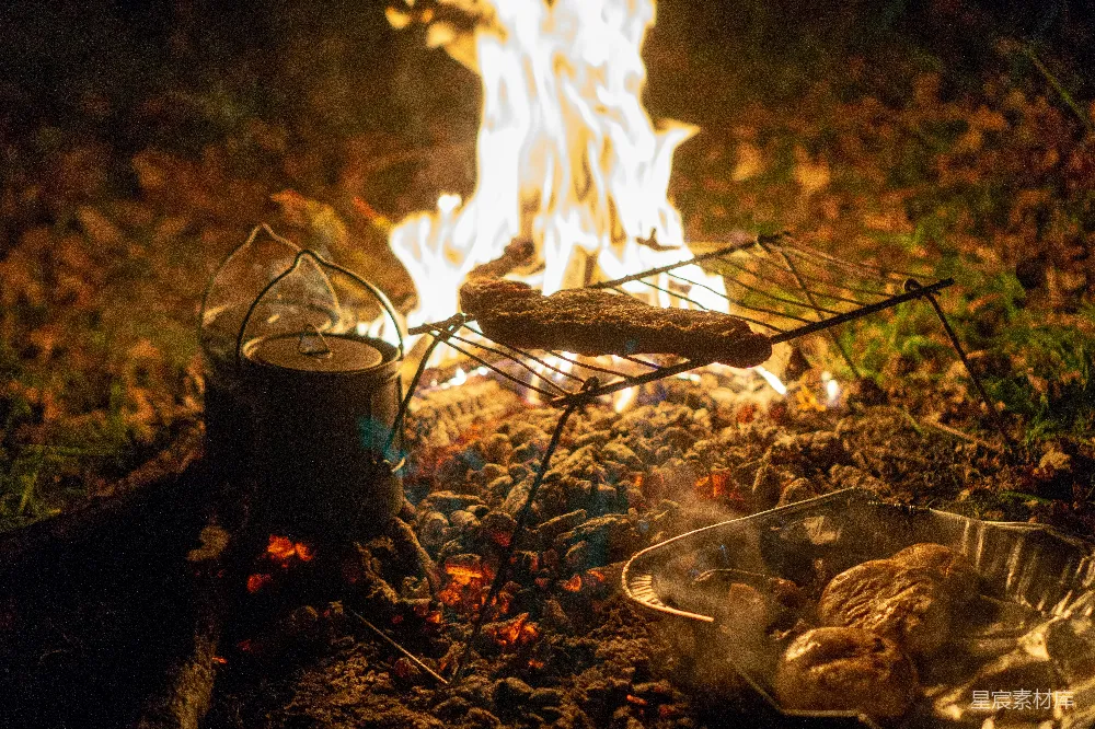 烤肉 Grill 上的牛排