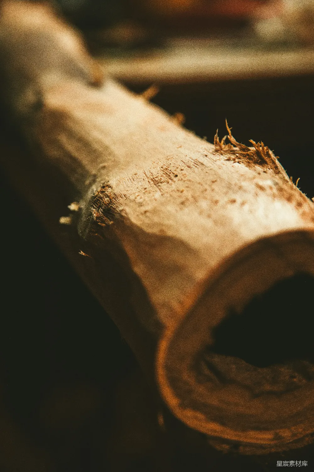 高清摄影  一张木头的特写照片