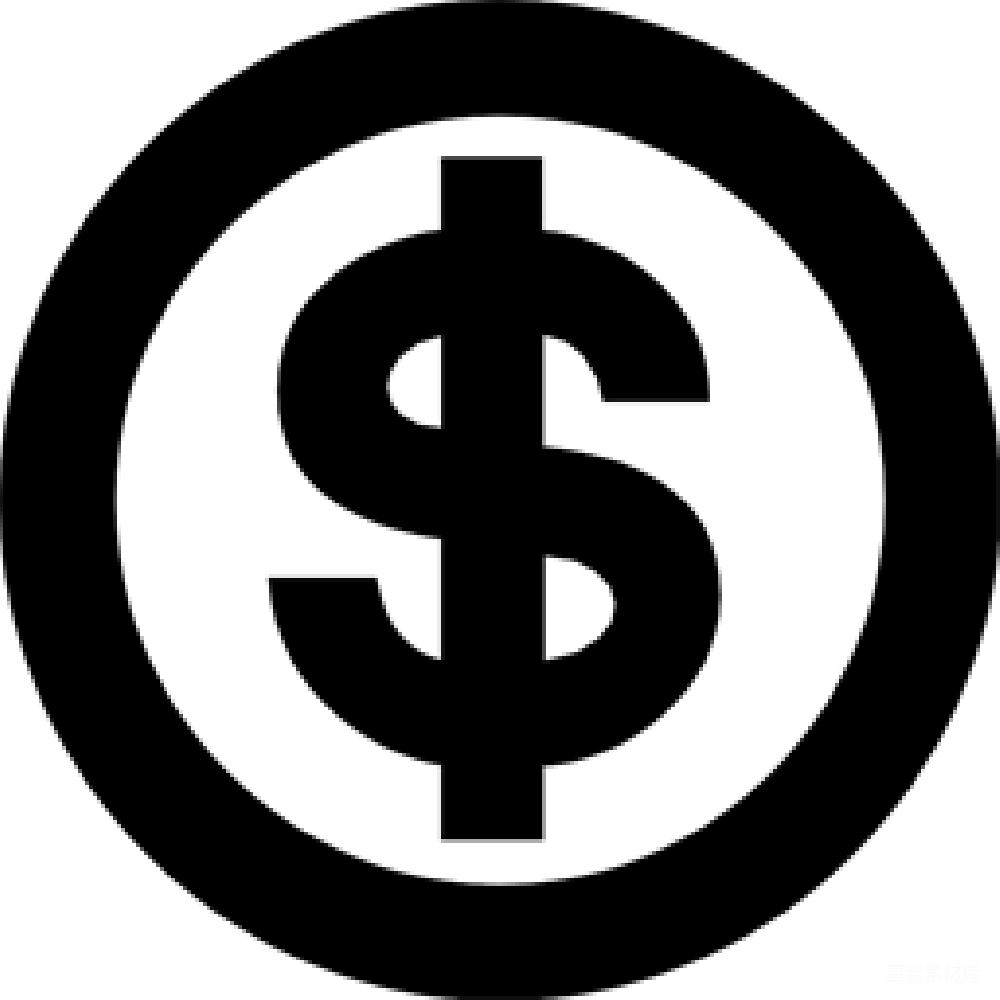 元素素材 美元