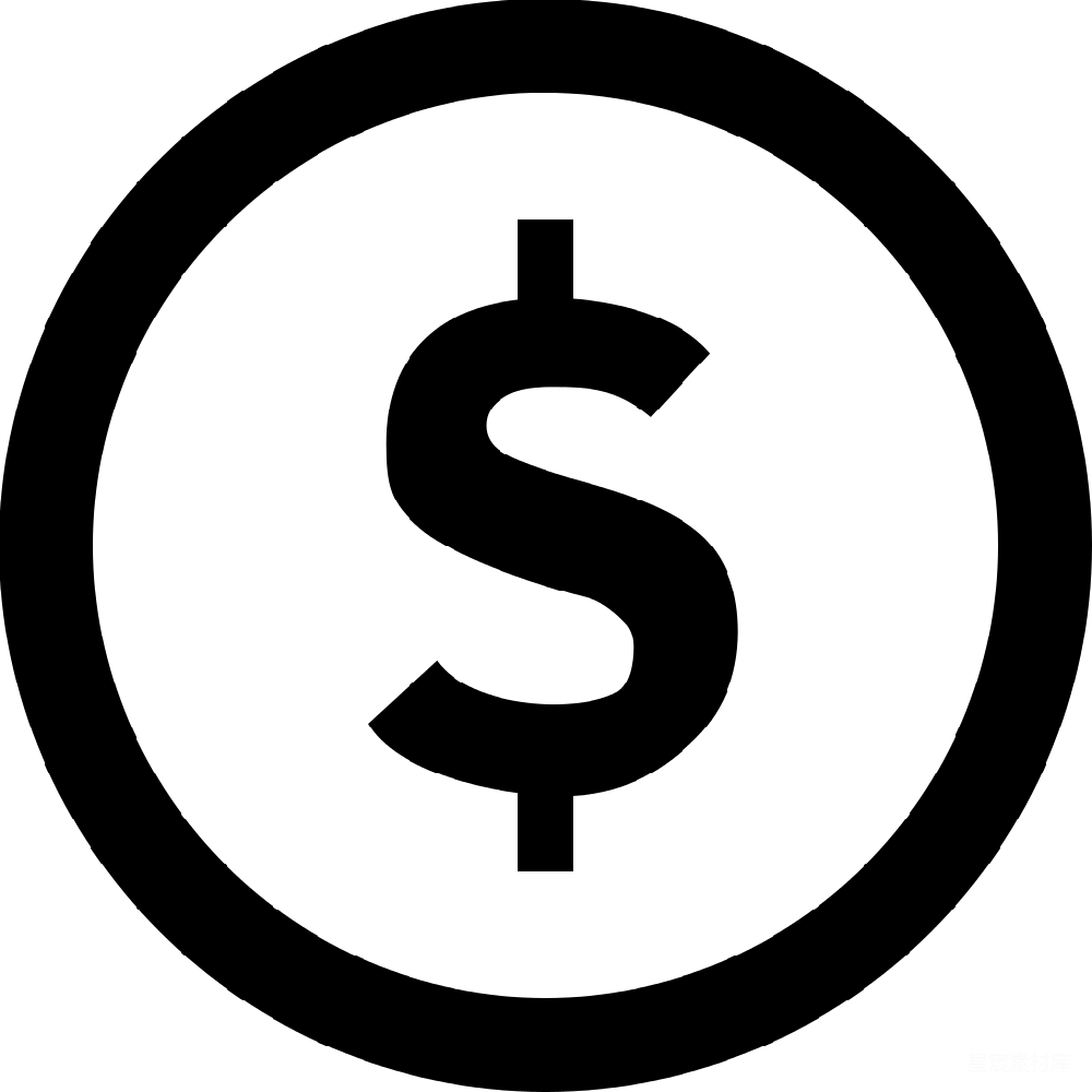 元素素材 美元