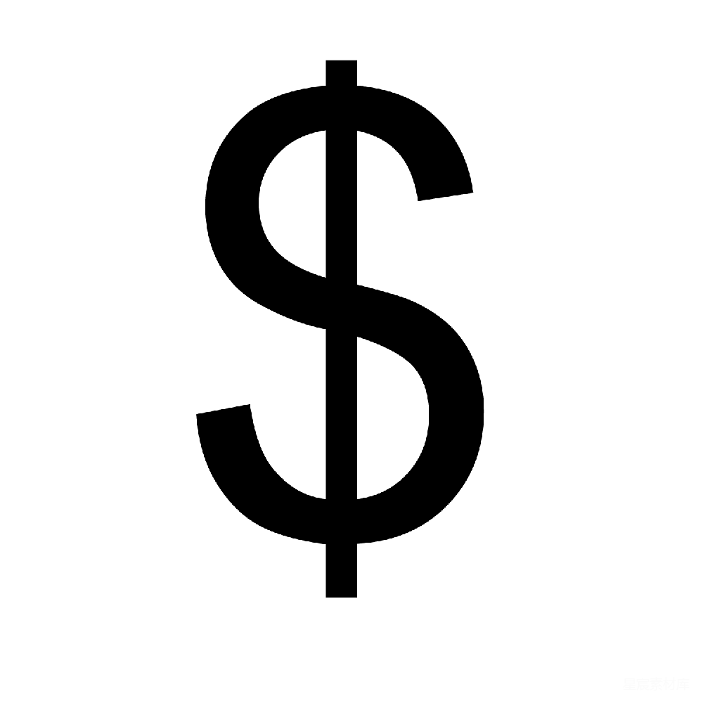 元素素材 美元