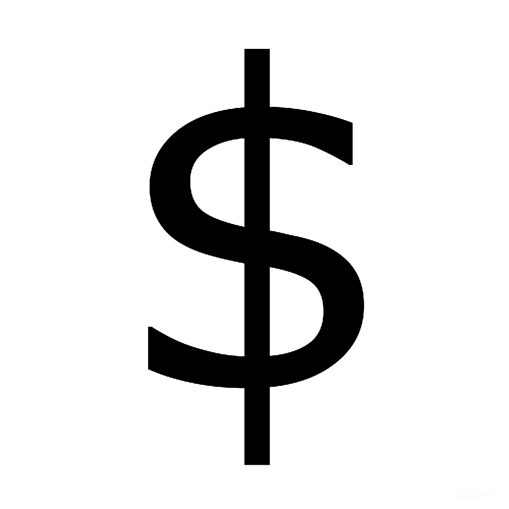 元素素材 元素 美元