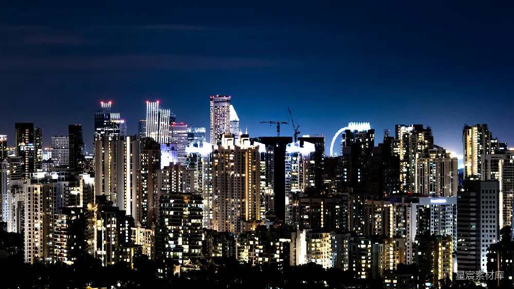 城市夜景 skyline