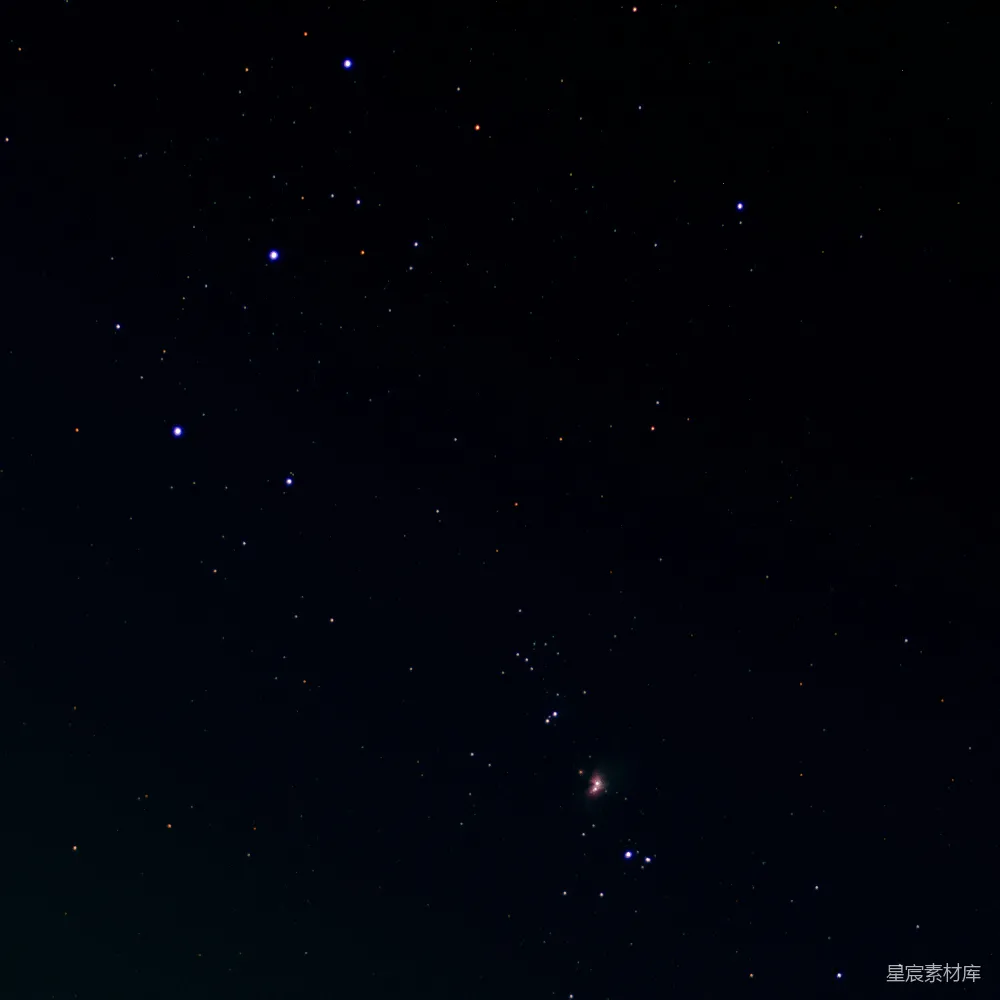 夜空中闪烁的星星