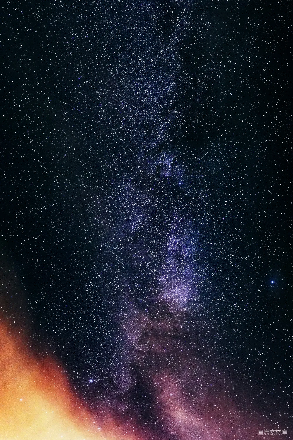 星空下的星空夜空