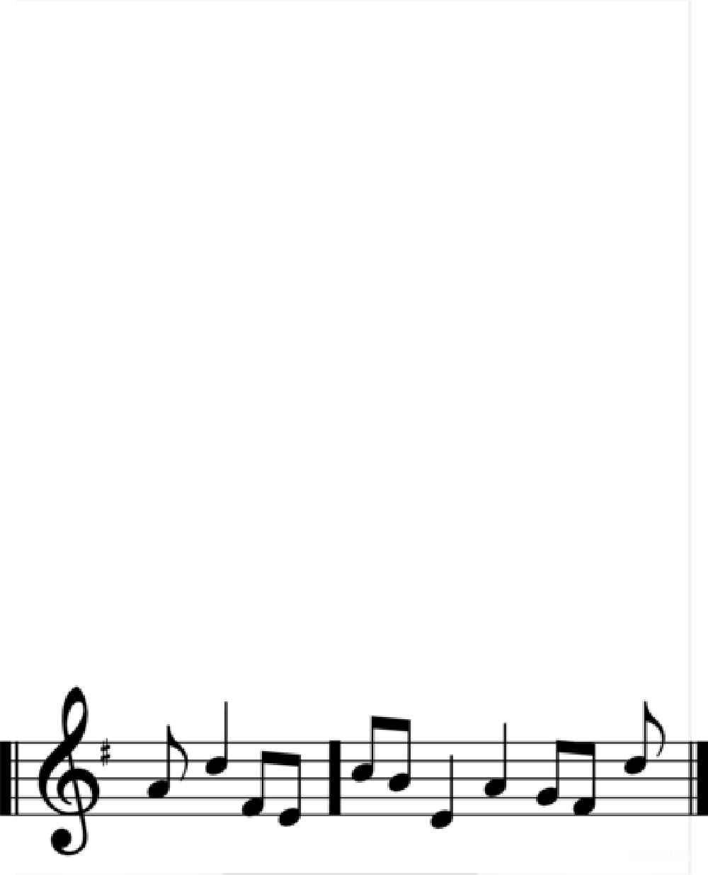 元素素材 元素 音乐