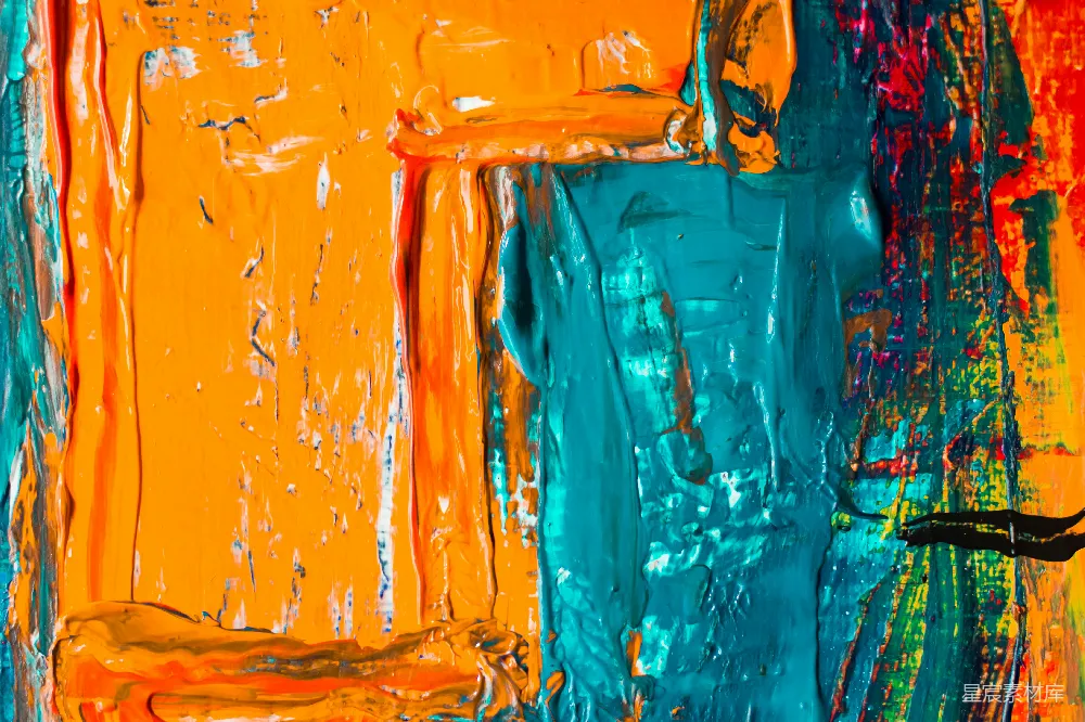 teal和orange的绘画