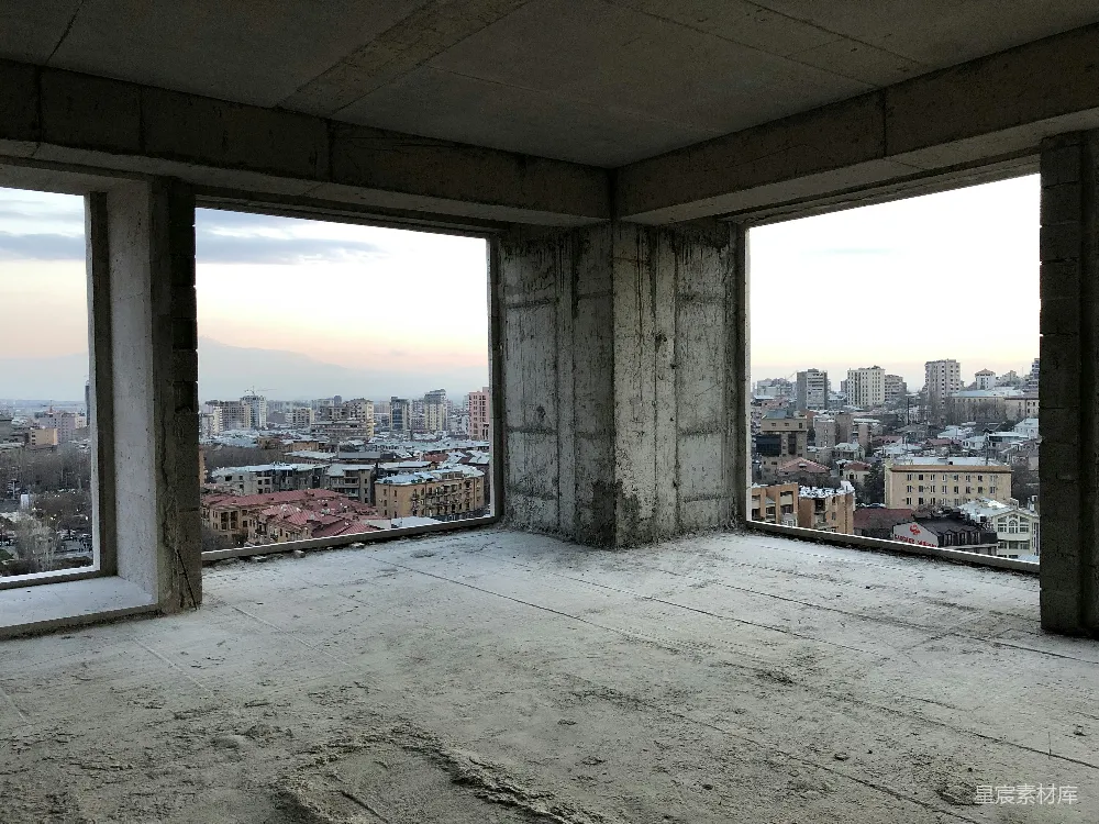 高清摄影  棕色建筑内部摄影