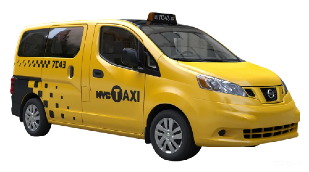 元素素材 出租车