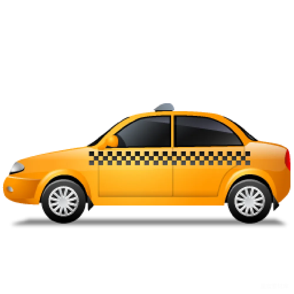 元素素材 元素 出租车
