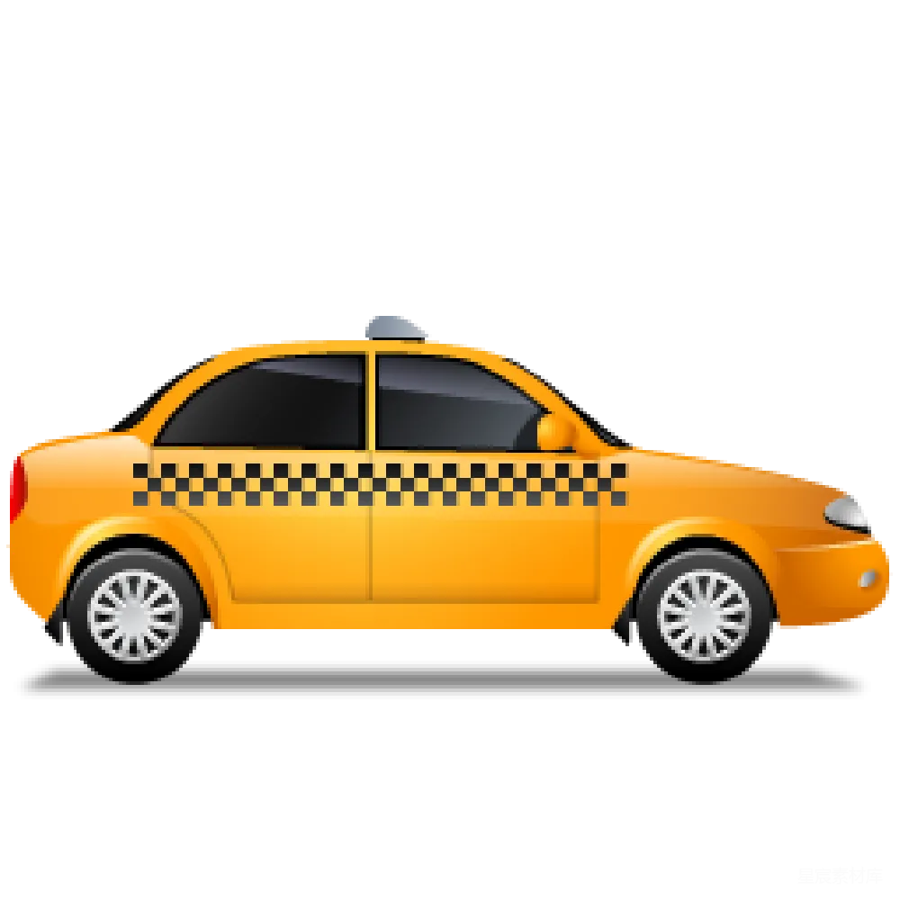 元素素材 元素 出租车