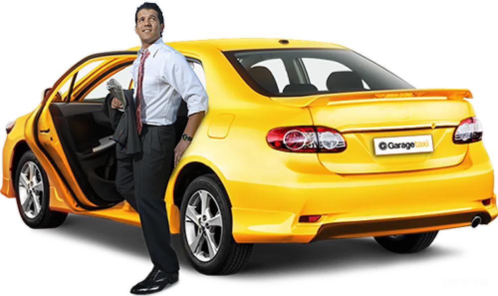 元素素材 元素 出租车