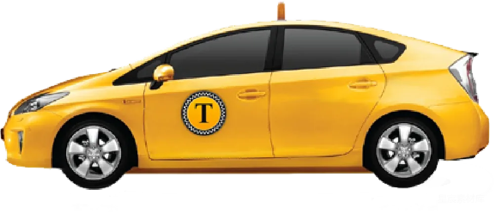 元素素材 元素 出租车