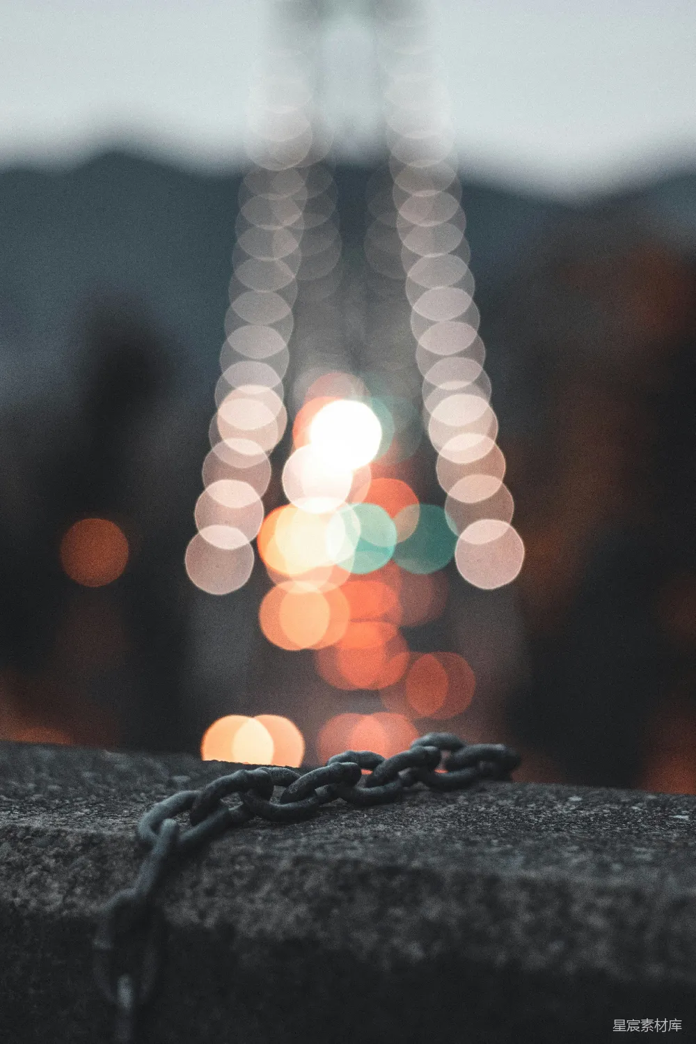 高清摄影  散景灯光