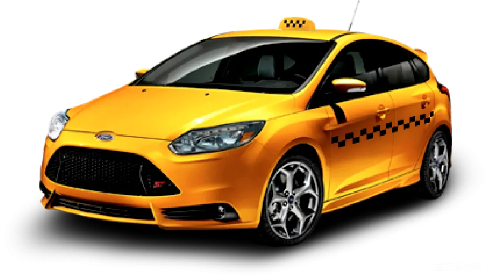 元素素材 出租车