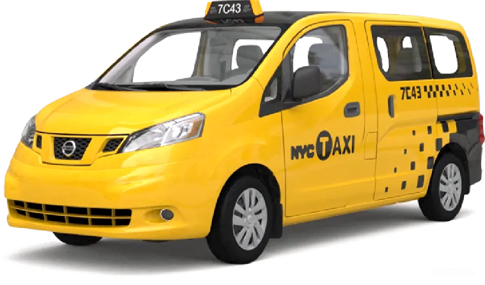 元素素材 出租车