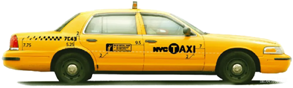 元素素材 出租车