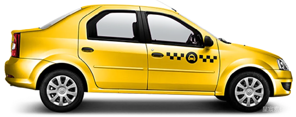 元素素材 出租车